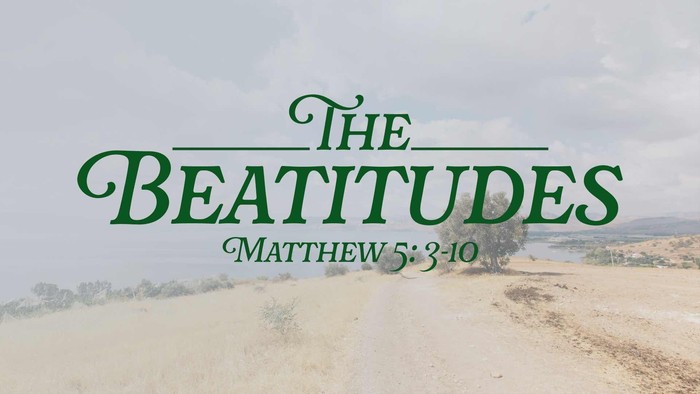 A serene landscape with text 