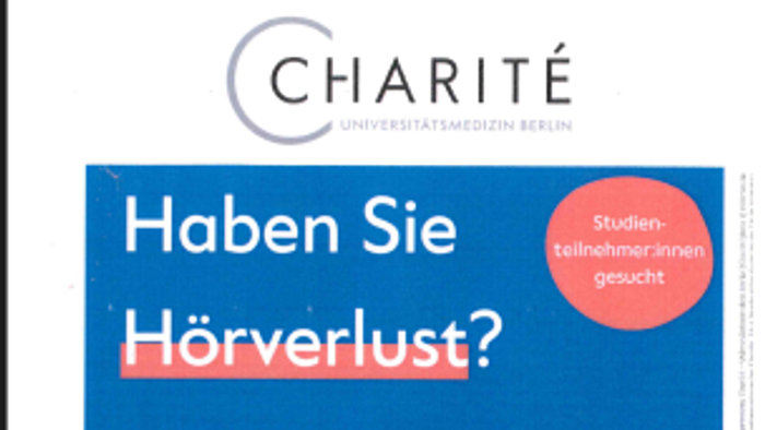 Auszug Aushang der Charité als Aufruf in Form eines Posters
