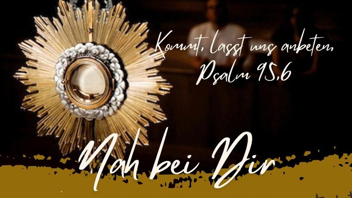 Plakat für eine Kirchenveranstaltung: Sonntaggottesdienst mit biblischen Themen und Details am 30. August um 18:00 Uhr.