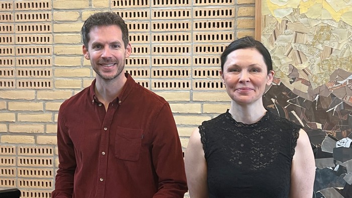 Organisterne i Hans Egedes Kirke - Jonas og Sara