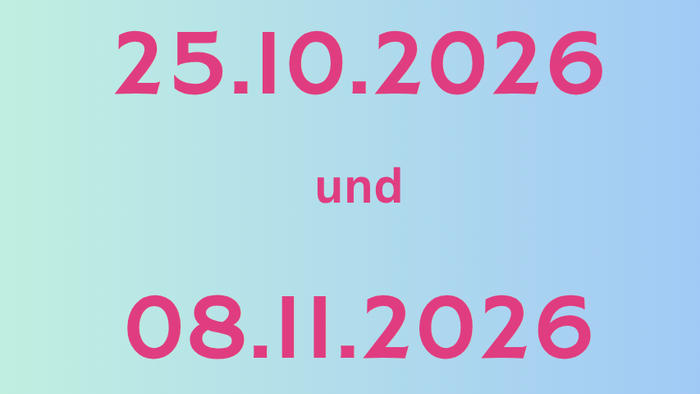 Kinderkirchengottesdienst-Plan mit Terminen, Uhrzeiten und Ortsangaben in Amöneburg.