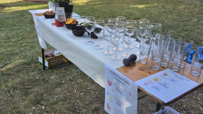Cocktailabend im Pfarrgarten von Maria Königin