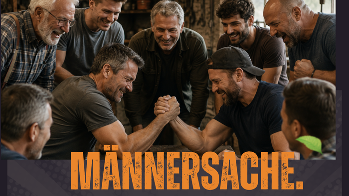 Flyer für den zweiten Abend von Männersache am 17.09.