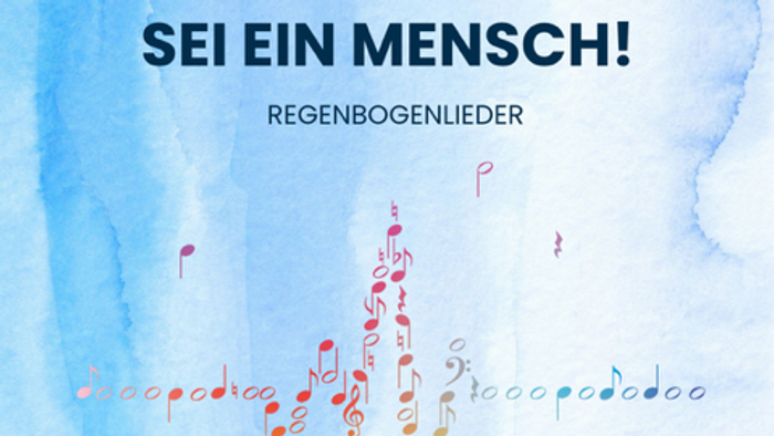 Plakat Regenbogenlieder