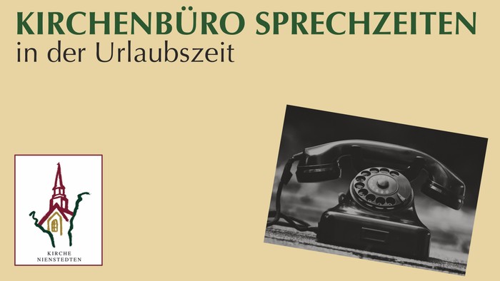Kirchenbüro Öffnungszeiten