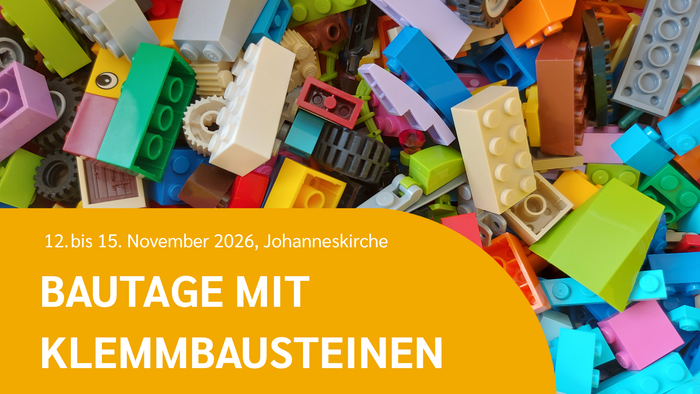 Bautage mit Klemmbausteinen
