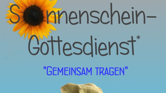 Plakat Sonnenscheingottesdienst am 13.09.26 in der Annenkirche Eisenach