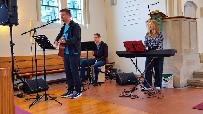 Band Simpl(a)y Blessed beim goelf-Gottesdienst am 13.09.2026 auf der Lohe