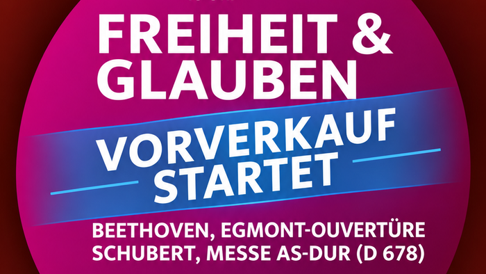 Hinweis auf Vorverkaufsbeginn für Konzert in der Epiphaniskirche am 1.11.