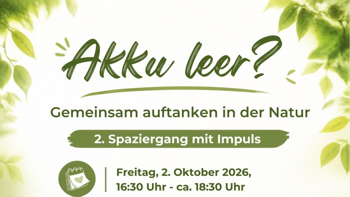 Plakat Akku leer 02.10.26