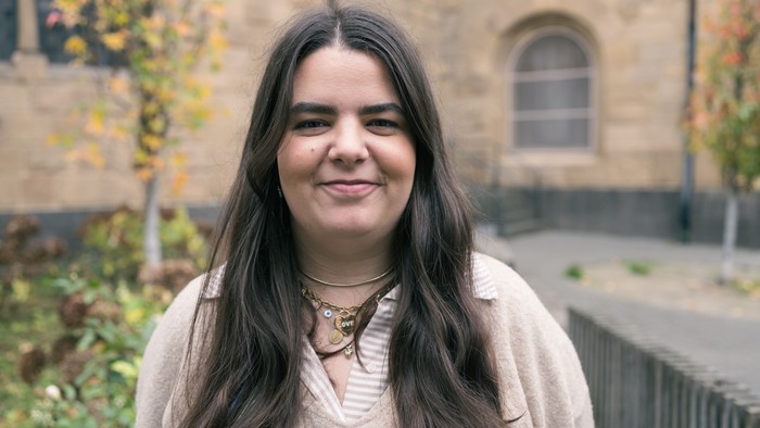 Das Foto zeigt die Gemeindepädagogin der Emmaus-Kirchengemeinde Selina Schulz