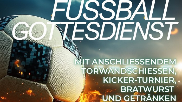 Zu einem Fußballgottesdienst lädt die Evangelische Jugend für den 20. September in die Markuskirche in Hagen am Ischeland ein.