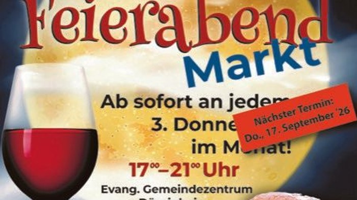 Plakat Feierabendmarkt