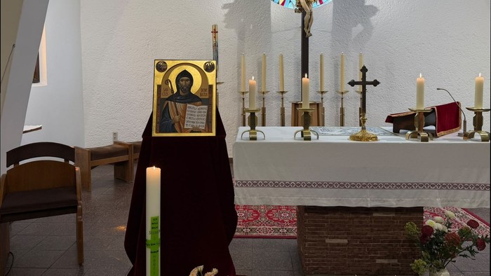 Ikone des Heiligen Benedikt