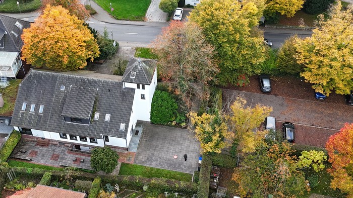 Kirche in Seppenrade von oben