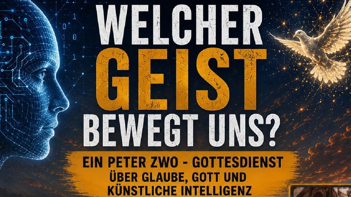 KI - generiertes Bild zum Thema KI und Heiliger Geist
