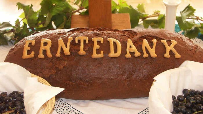 Großer Brotlaib mit 