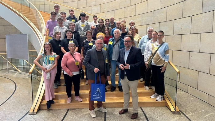 Besuch im Landtag