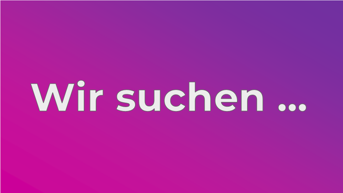 Logo Wir suchen