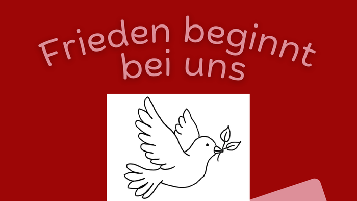 Taube mit Zweige
