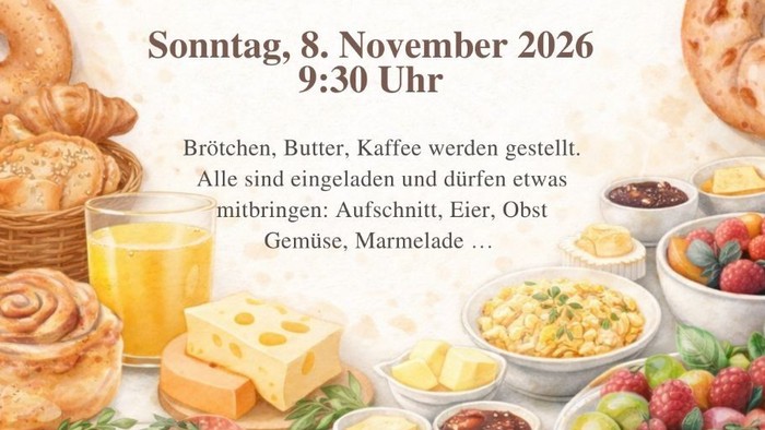 Plakat Brunch im November