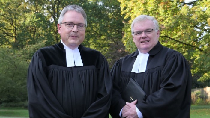 Volker Gravemeier, Frank Schneider (v.l.)