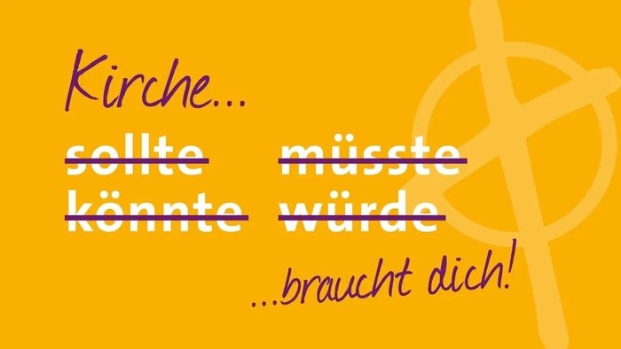 „Wenn du dich engagierst, braucht dich die Gemeinde. Wenn du teilnimmst, braucht dich die Kirche. Wenn du mitmachst, braucht dich Gott.“