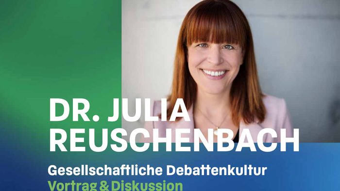 Dr. Julia Reuschenbach: Gesellschaftliche Debattenkultur