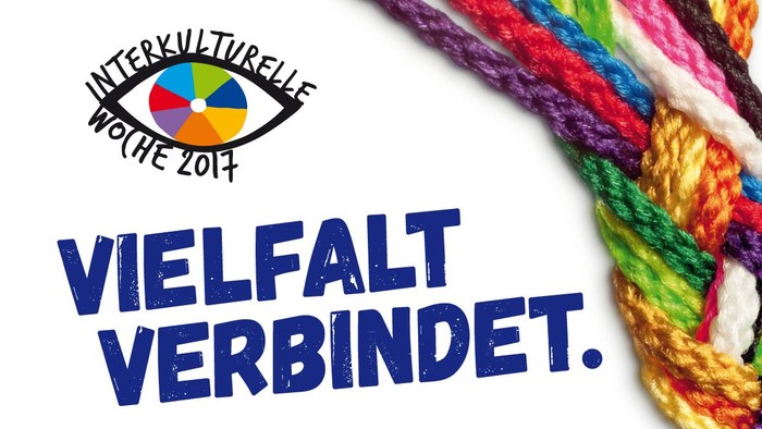 Bunte Schnüre, Interkulturelle Woche 2017, vielseitig verbindend