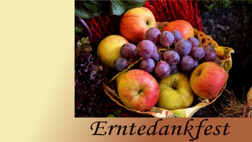 Erntedankfest 2017