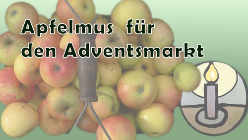 Apfelmus aus dem Dorfkindergarten