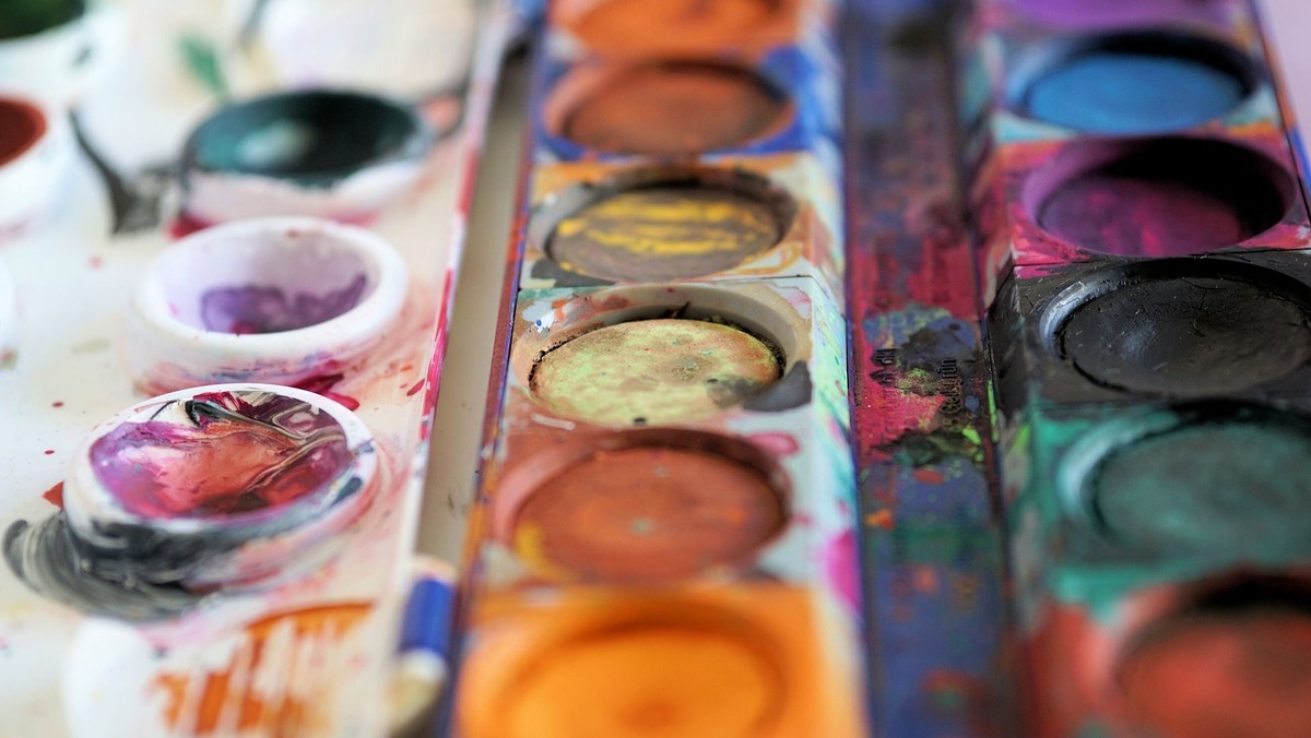 Aquarellieren bei Entspannungsmusik