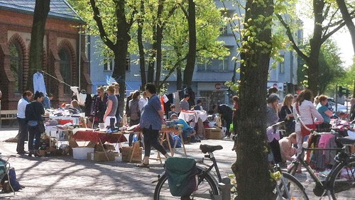 Und am Samstag geht es auf den Flohmarkt