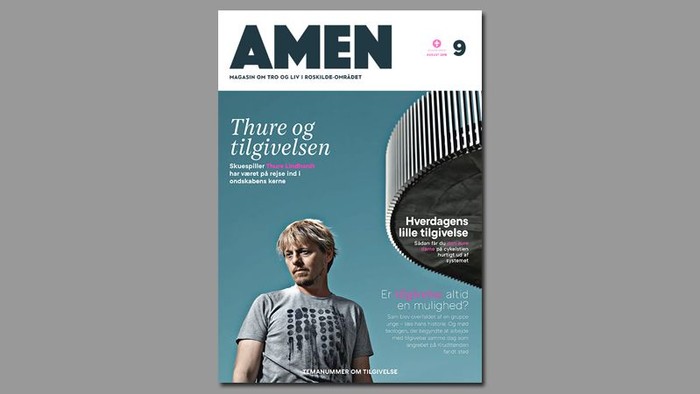 Amen nr. 9 dækker thure og tilgivelsen med artikler og interviews