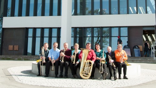 Bläsermusik in der Eismeerkathedrale in Tromsö