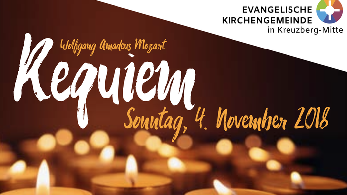 Mozarts Requiem am 4. November 2018 in Kreuzberg-Mitte