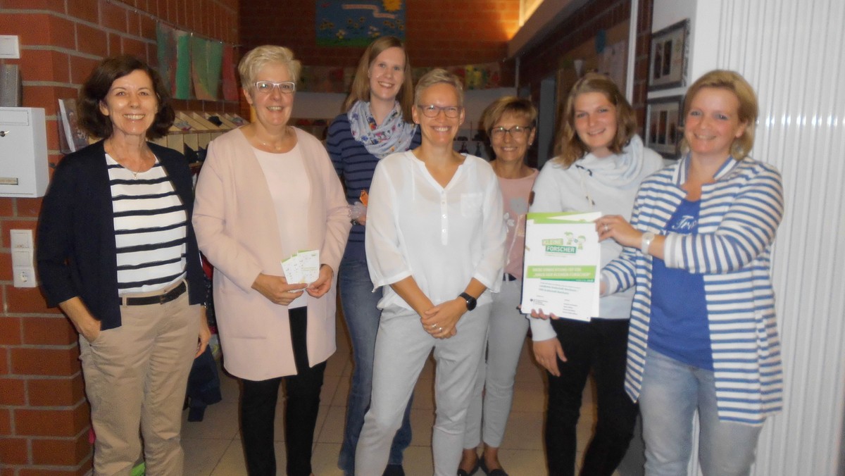Der Berglandkindergarten ist ein „Haus der kleinen Forscher“