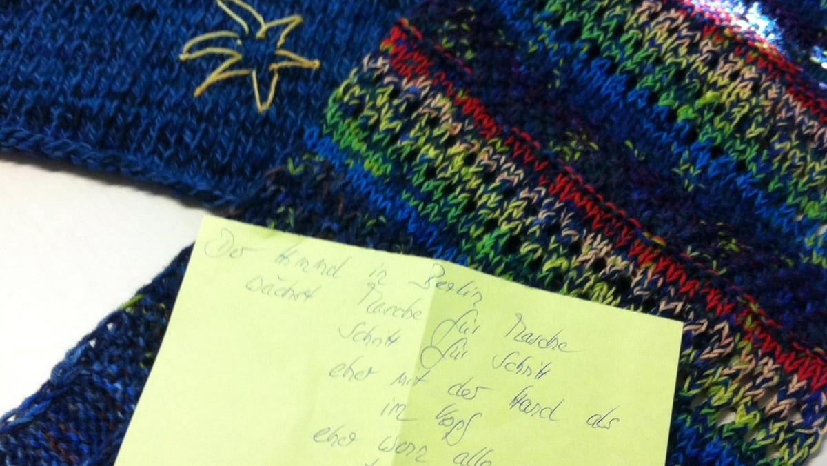 Mitstricken am "Himmel in Berlin