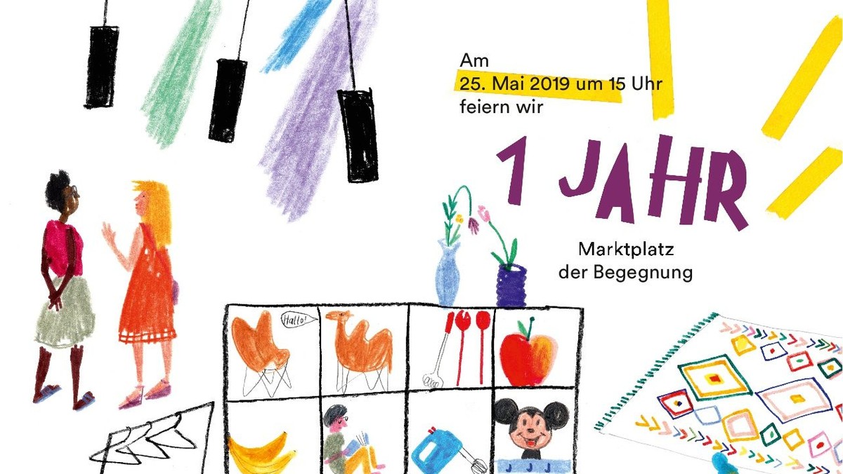 Ein Jahr Marktplatz der Begegnung
