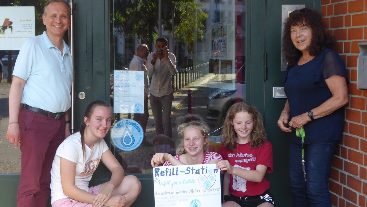 „Refill“ Station in Zwölf-Apostel
