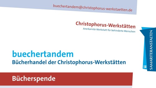 Bücherspenden für die Christophorus-Werkstätten
