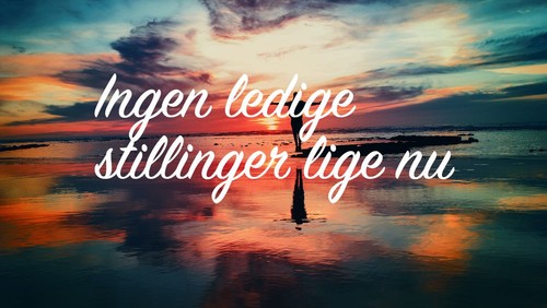 Der er for øjeblikket ingen ledige stillinger i sognet.
