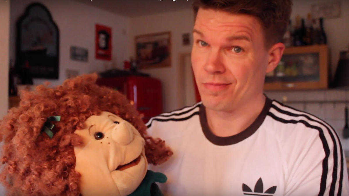 Handpuppe Susanne erlangt Bekanntheit auf YouTube