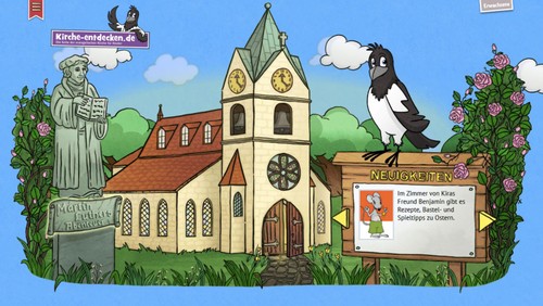Kirche interaktiv für Kinder