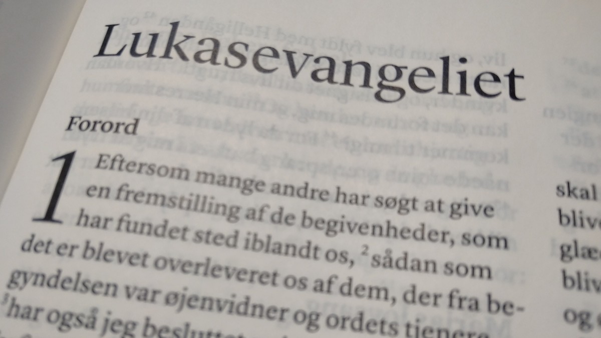 Ta’ og læs – Lukas-evangeliet