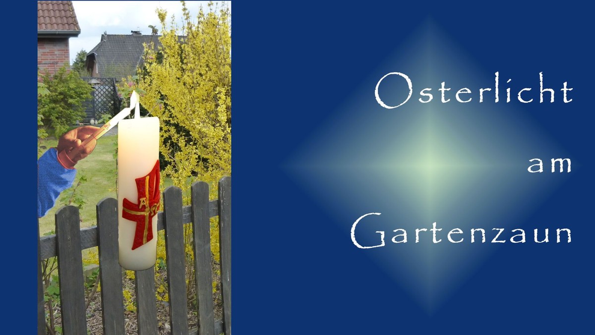 Weitergabe des Osterlichts