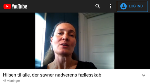 Hilsen til alle, der savner nadverens fællesskab
