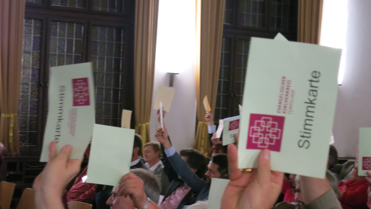 Verlegt: Konstituierende Sitzung der Synode