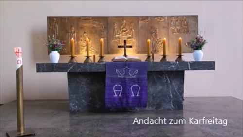 Andacht zu Karfreitag