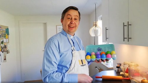 Påskeæg'te Spaghettigudstjeneste